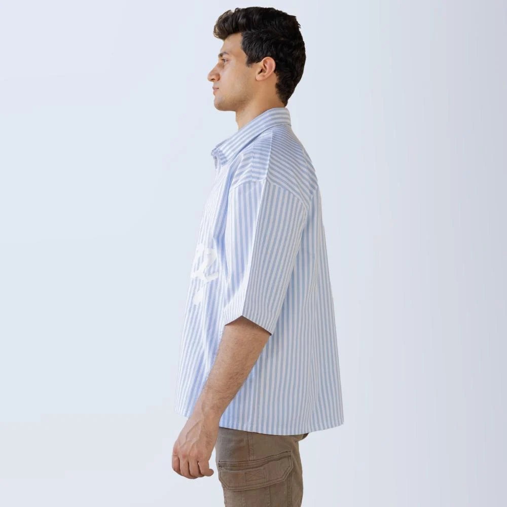 Oversized Striped “Sting” Shirt